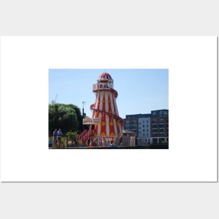 Helter Skelter near Greenwich Posters and Art